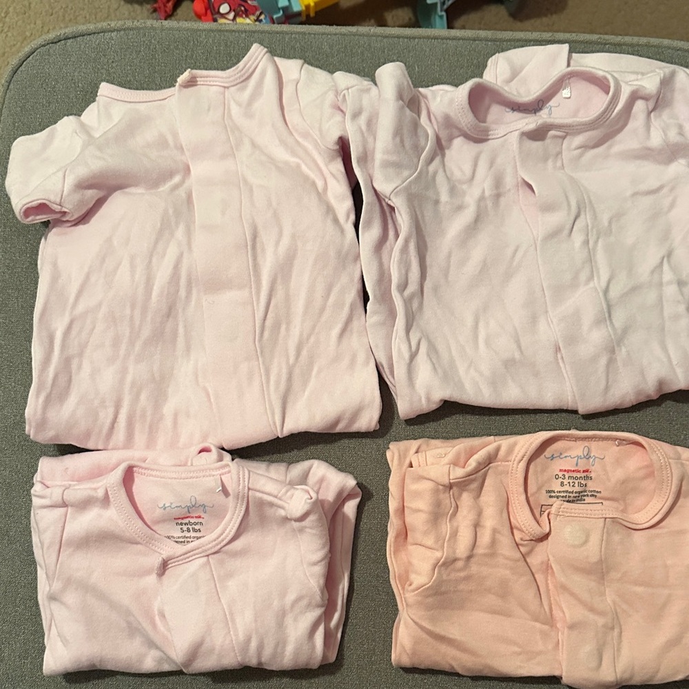 Magnetic Me size 0-3 and NB sleepers
